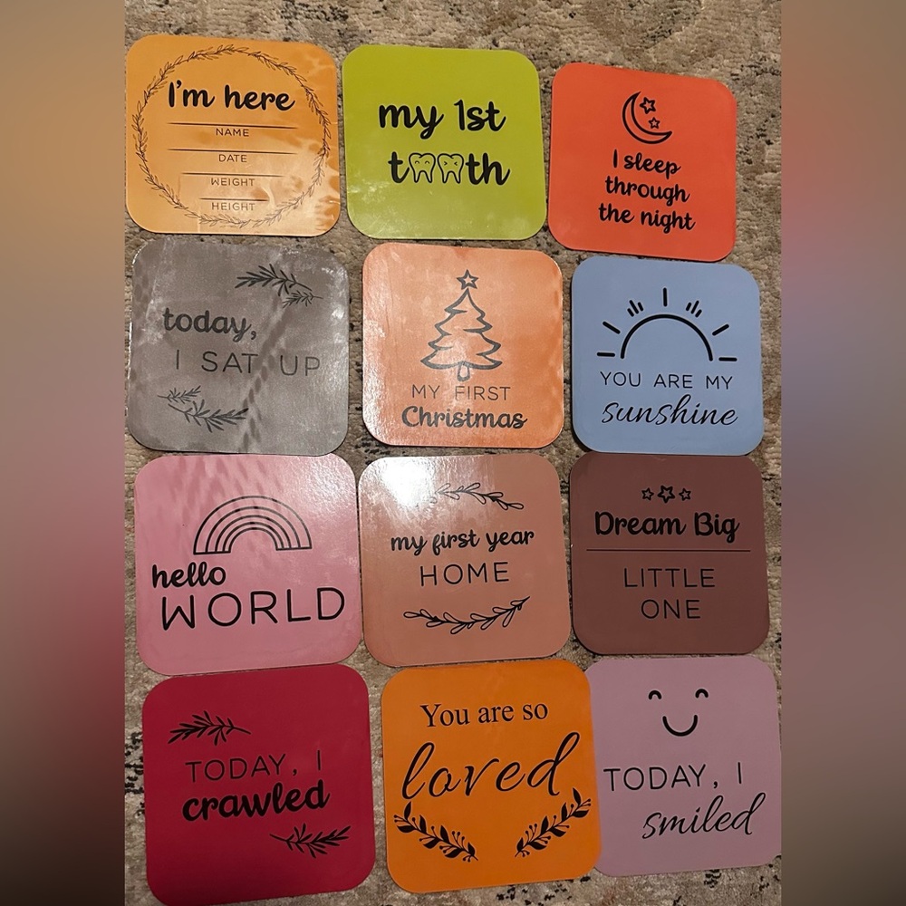 Milestone Cards - Picture 2 of 2